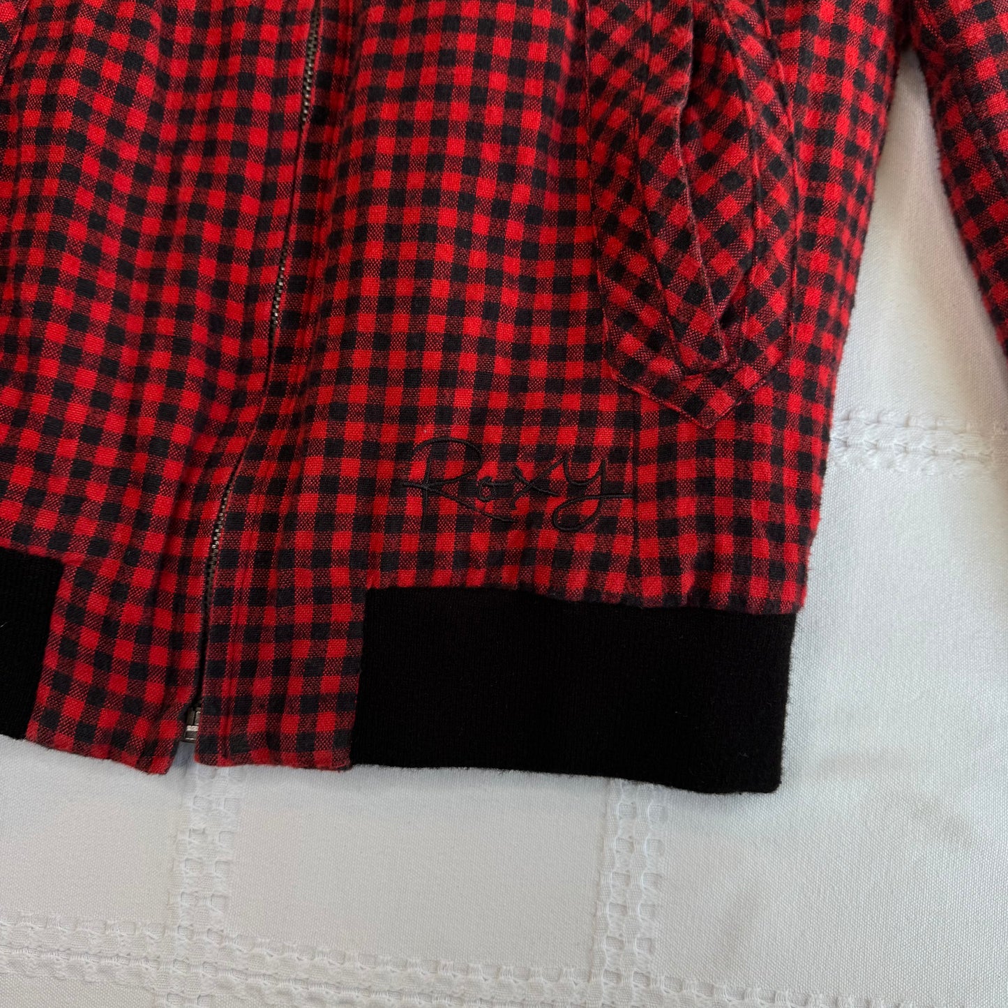 Roxy Gingham Jacket