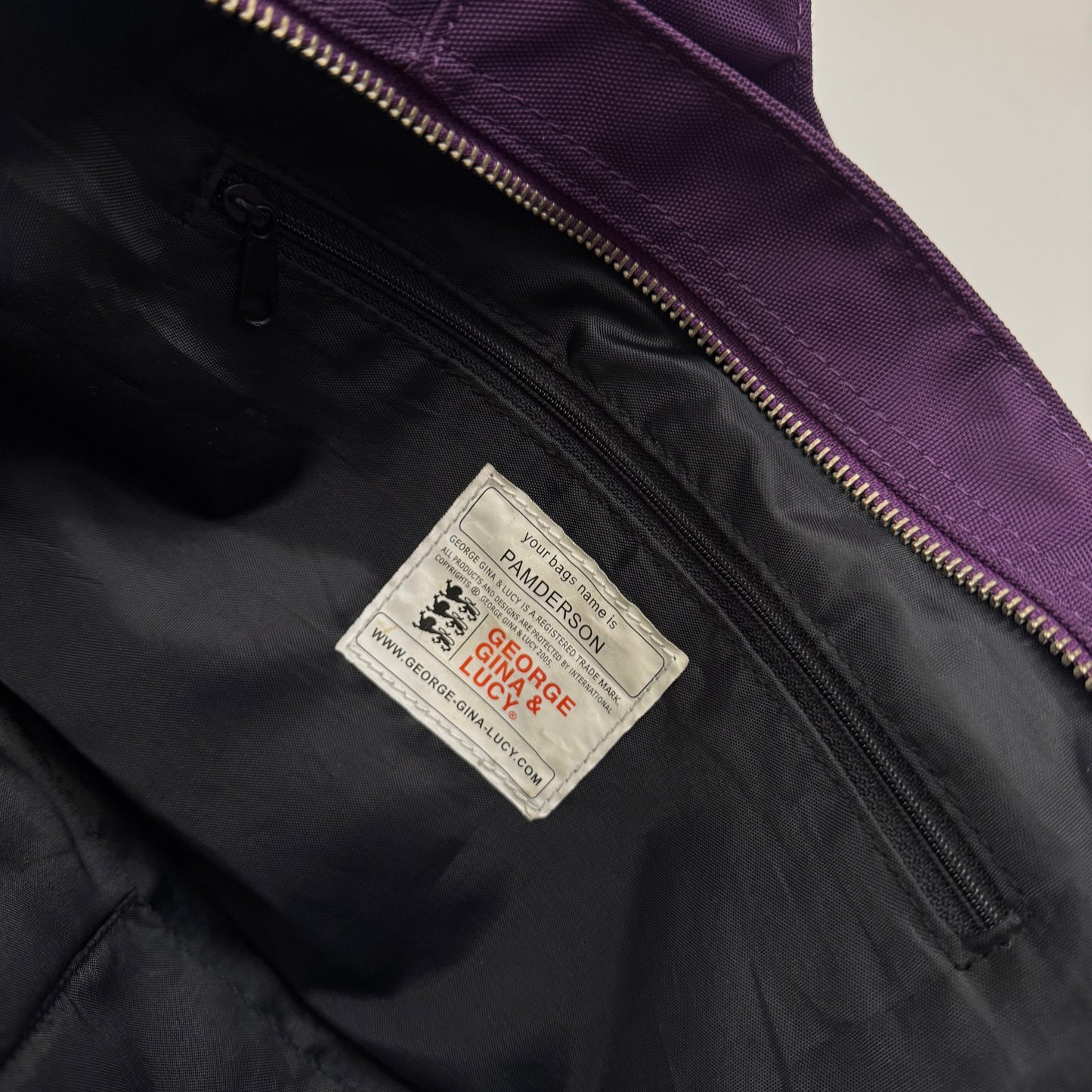 GG&L Purple Utility Bag