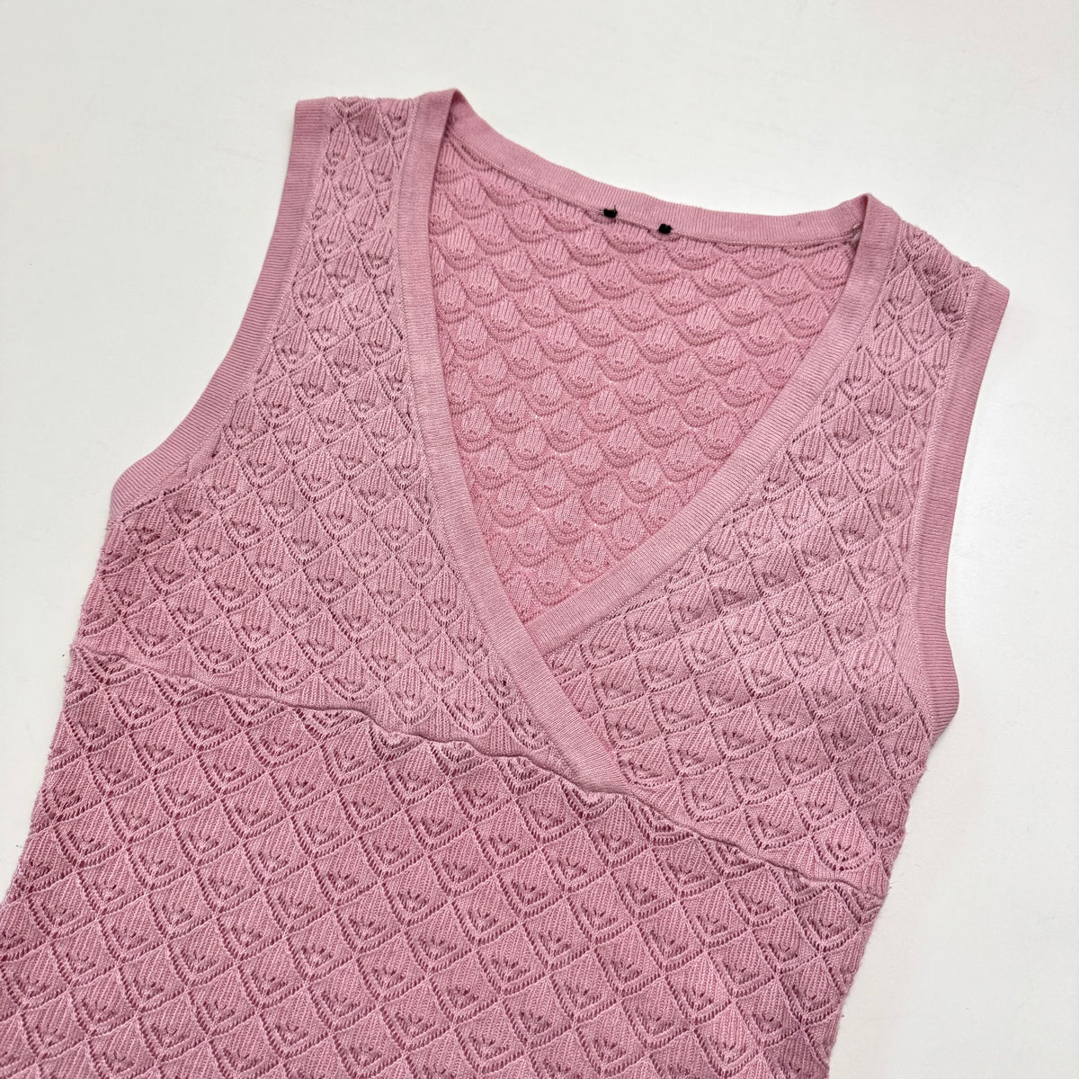 Pink Knit Top