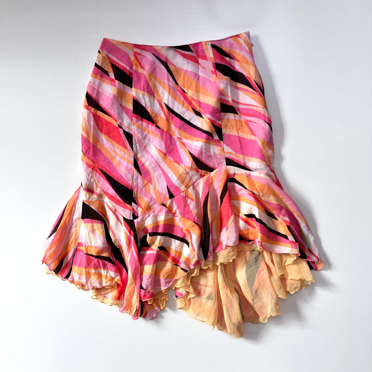 Pink Midi Skirt