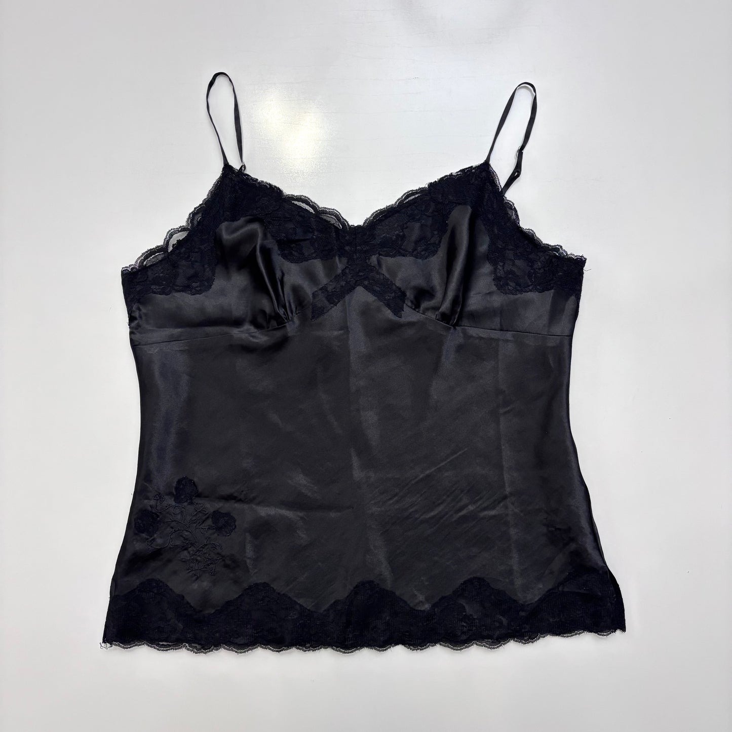 Lace Trim Babydoll Cami