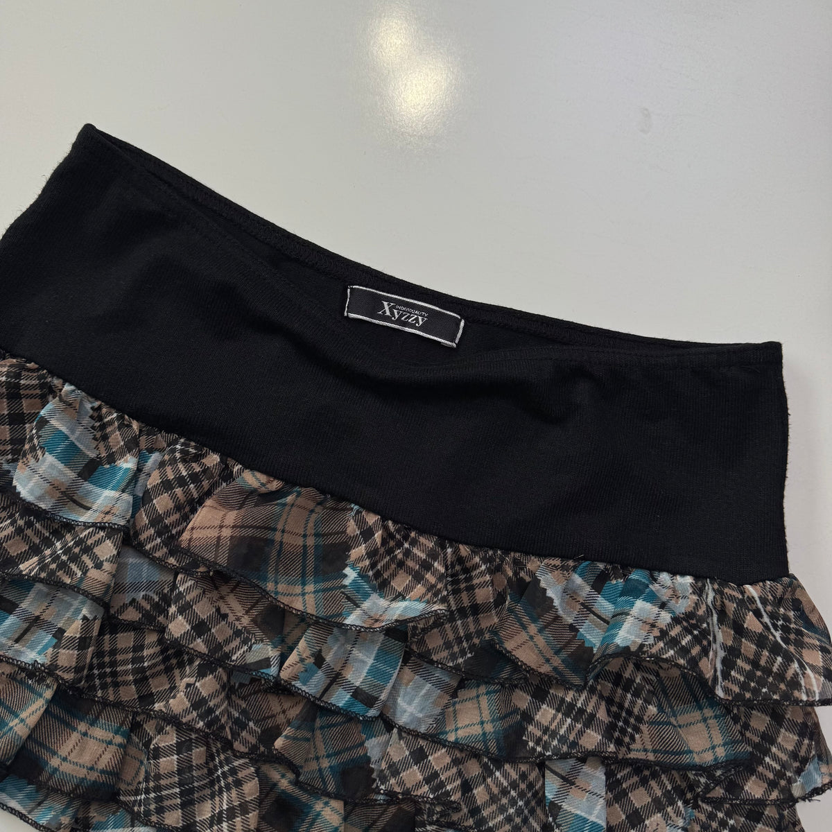 Plaid Micro Mini