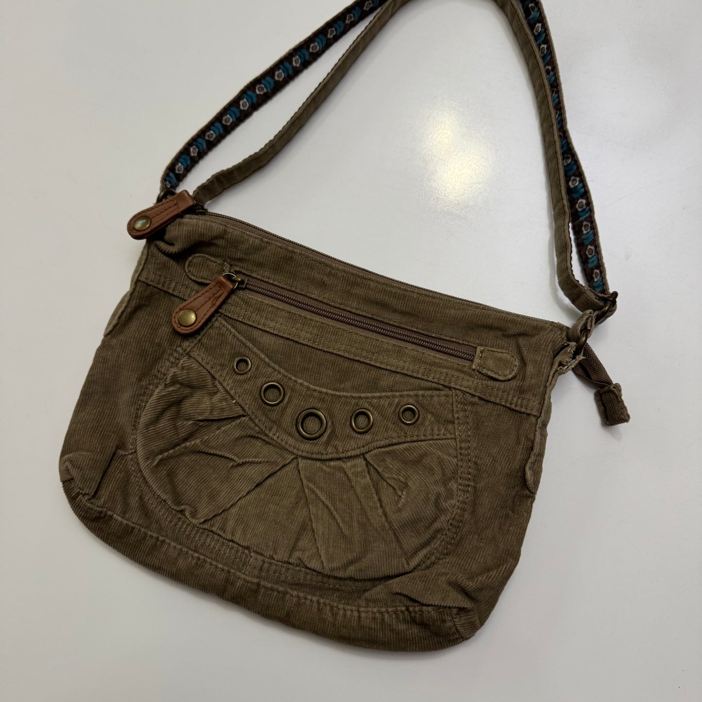 Corduroy Shoulder Bag