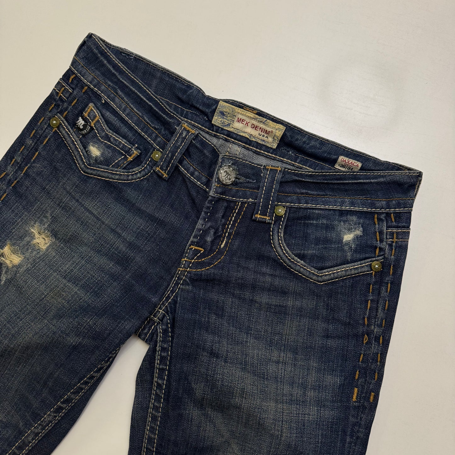 Low Rise Flare Jeans