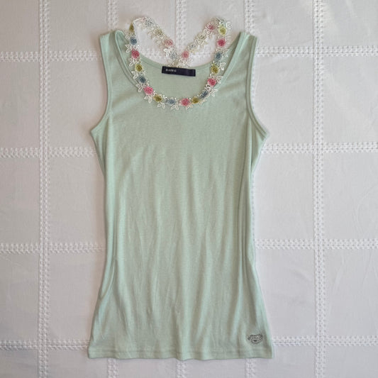 Lace Strap Tank Top