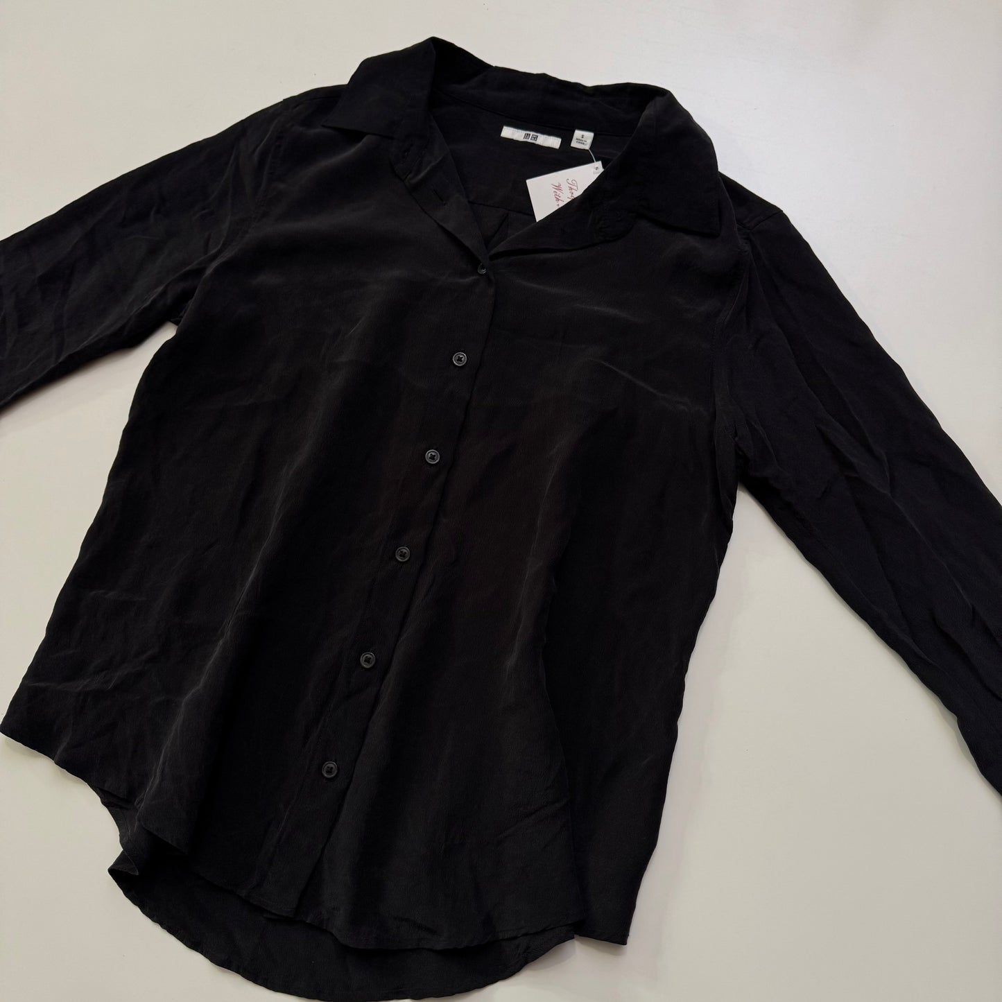 Black Silk Shirt