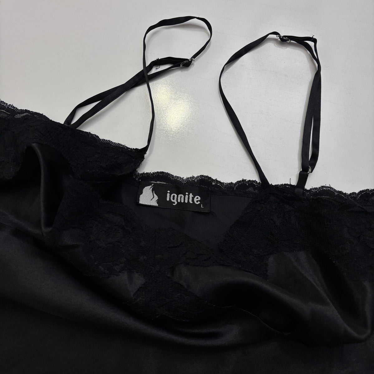 Lace Trim Babydoll Cami