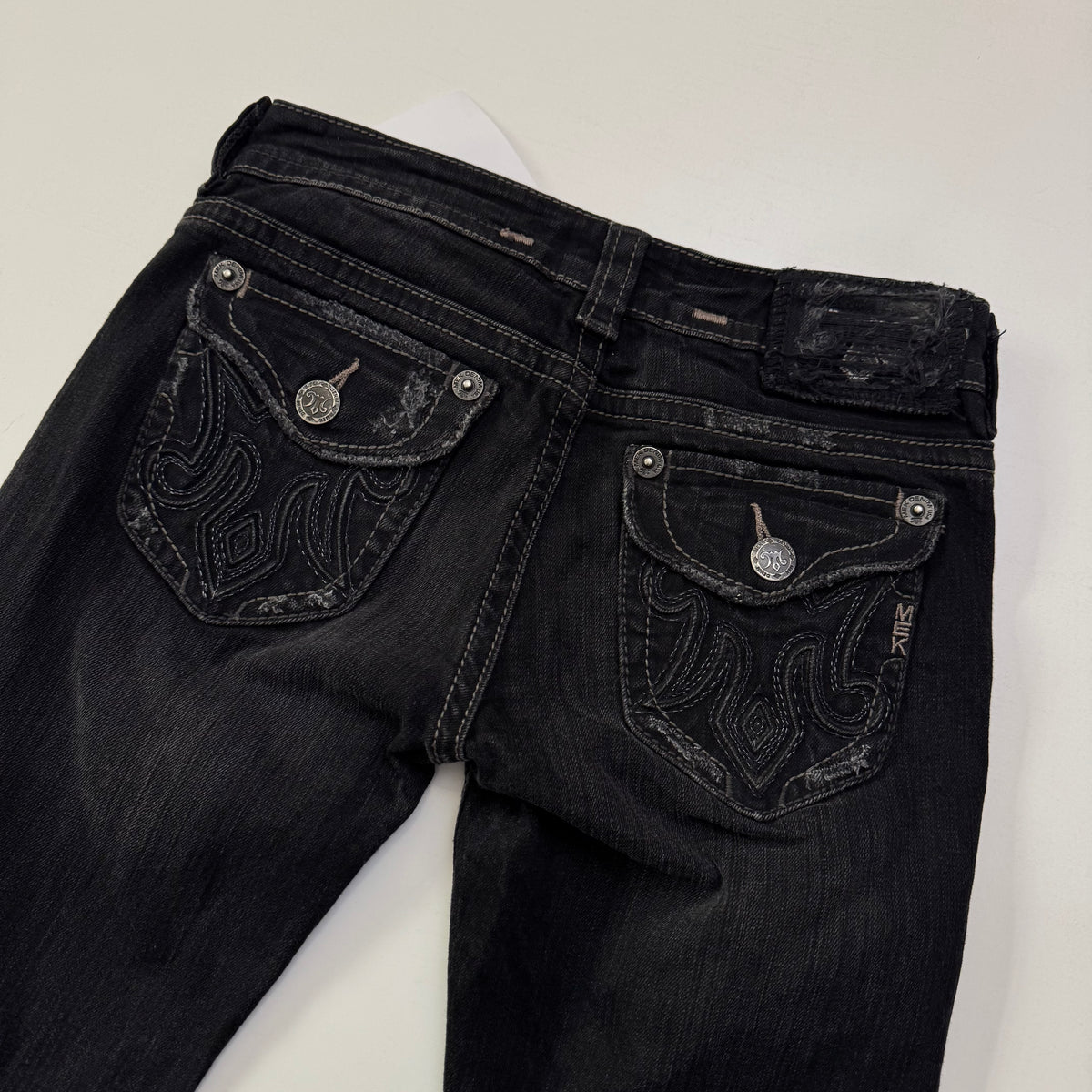 Low Rise Bootcut Jeans