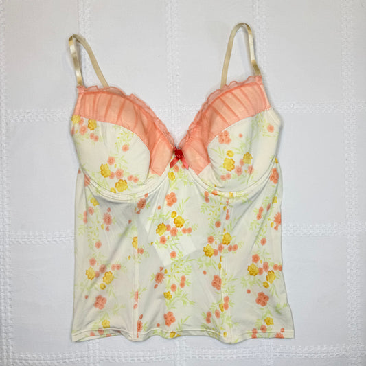 Floral Corset Top