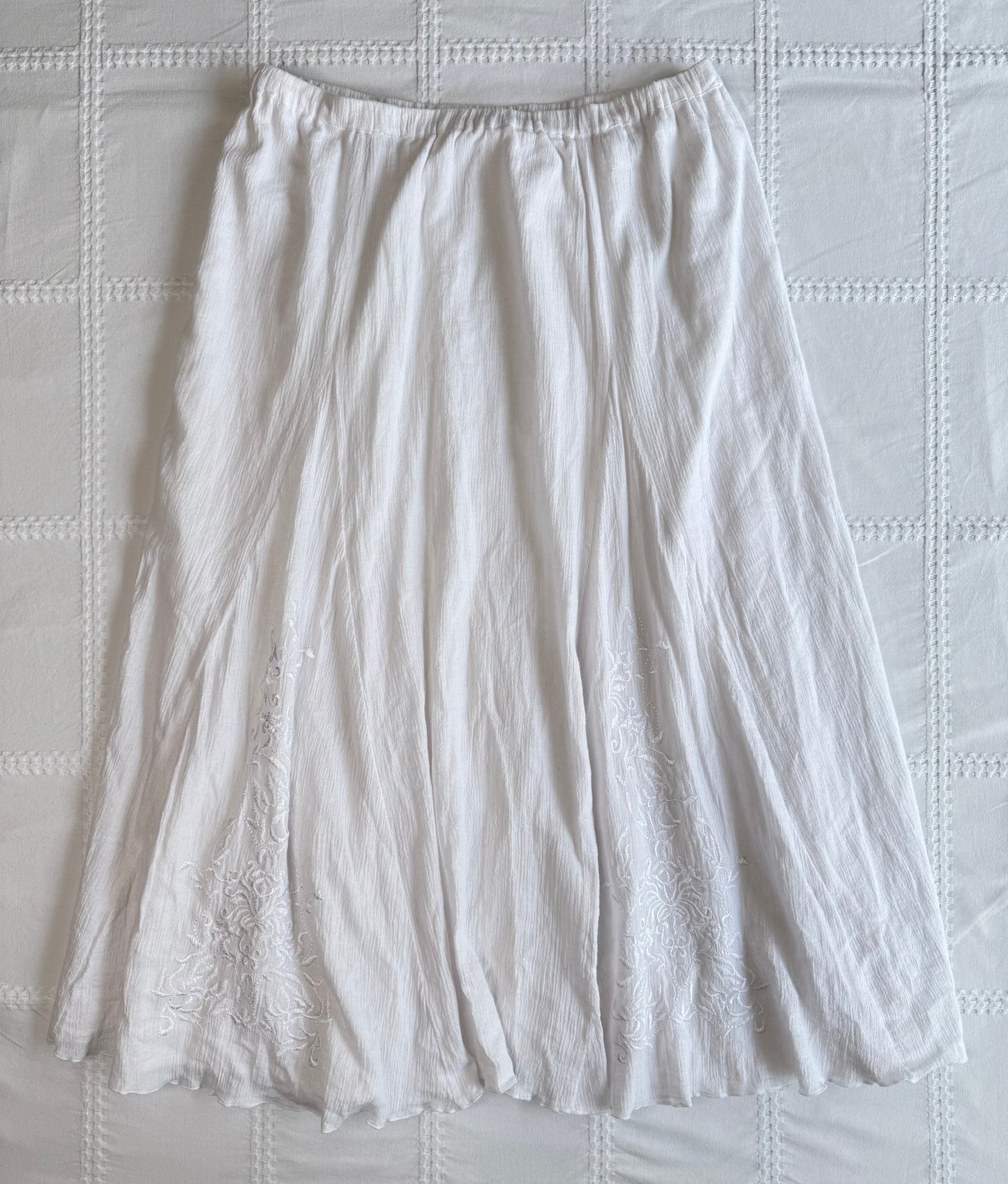 White Maxi/Midi Skirt