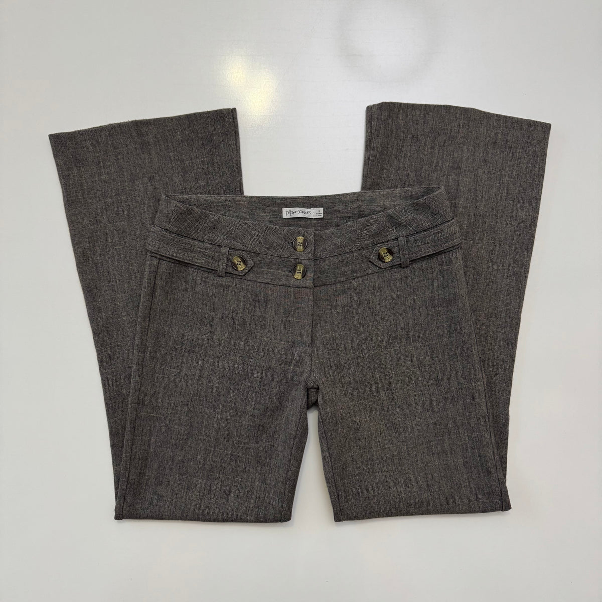 Low Rise Flare Trousers