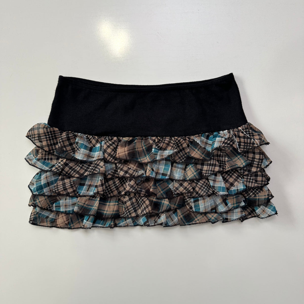 Plaid Micro Mini