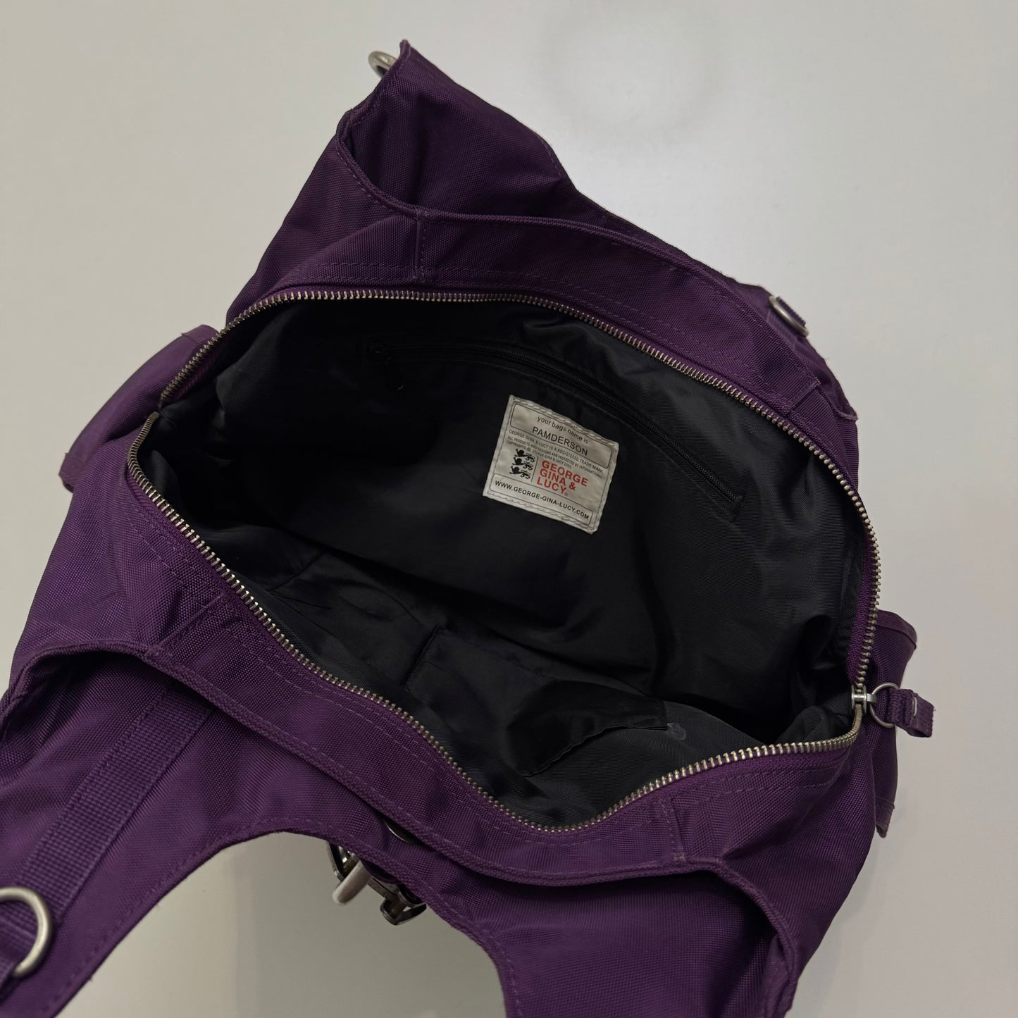 GG&L Purple Utility Bag