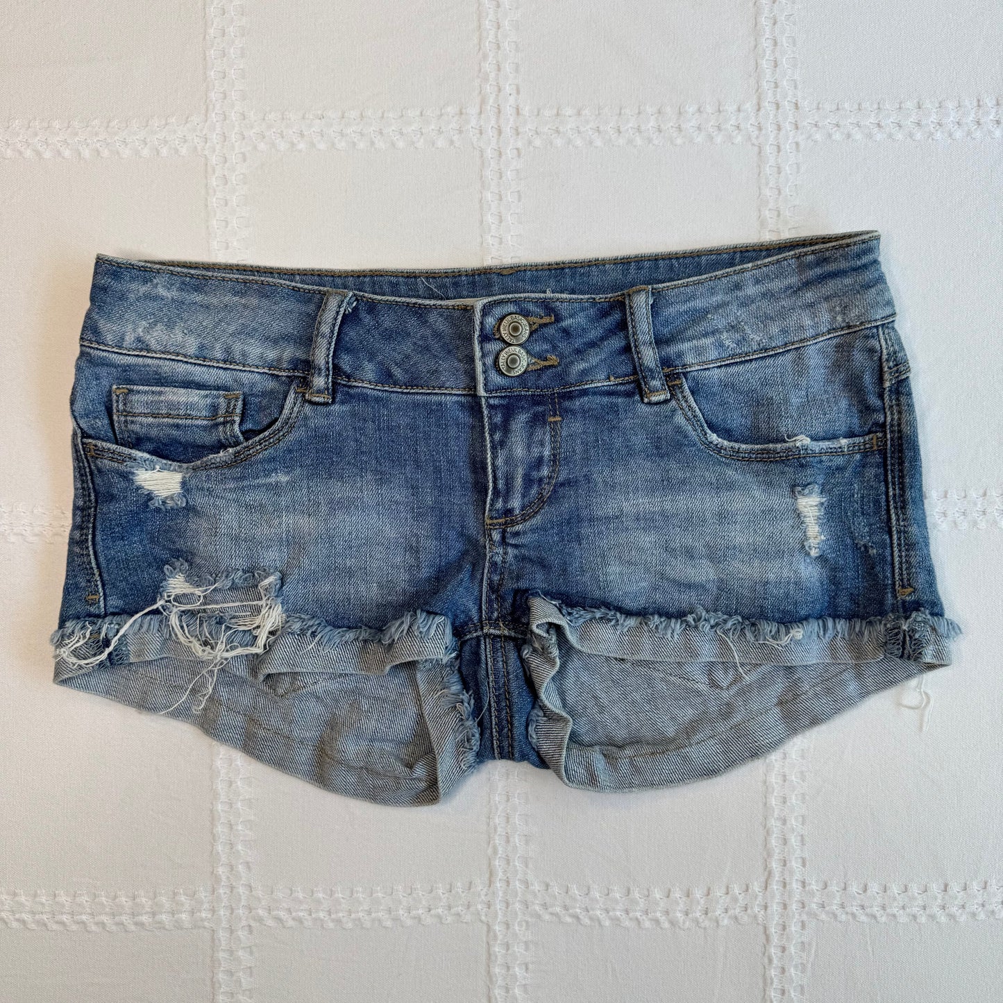 00s Low Rise Denim Shorts