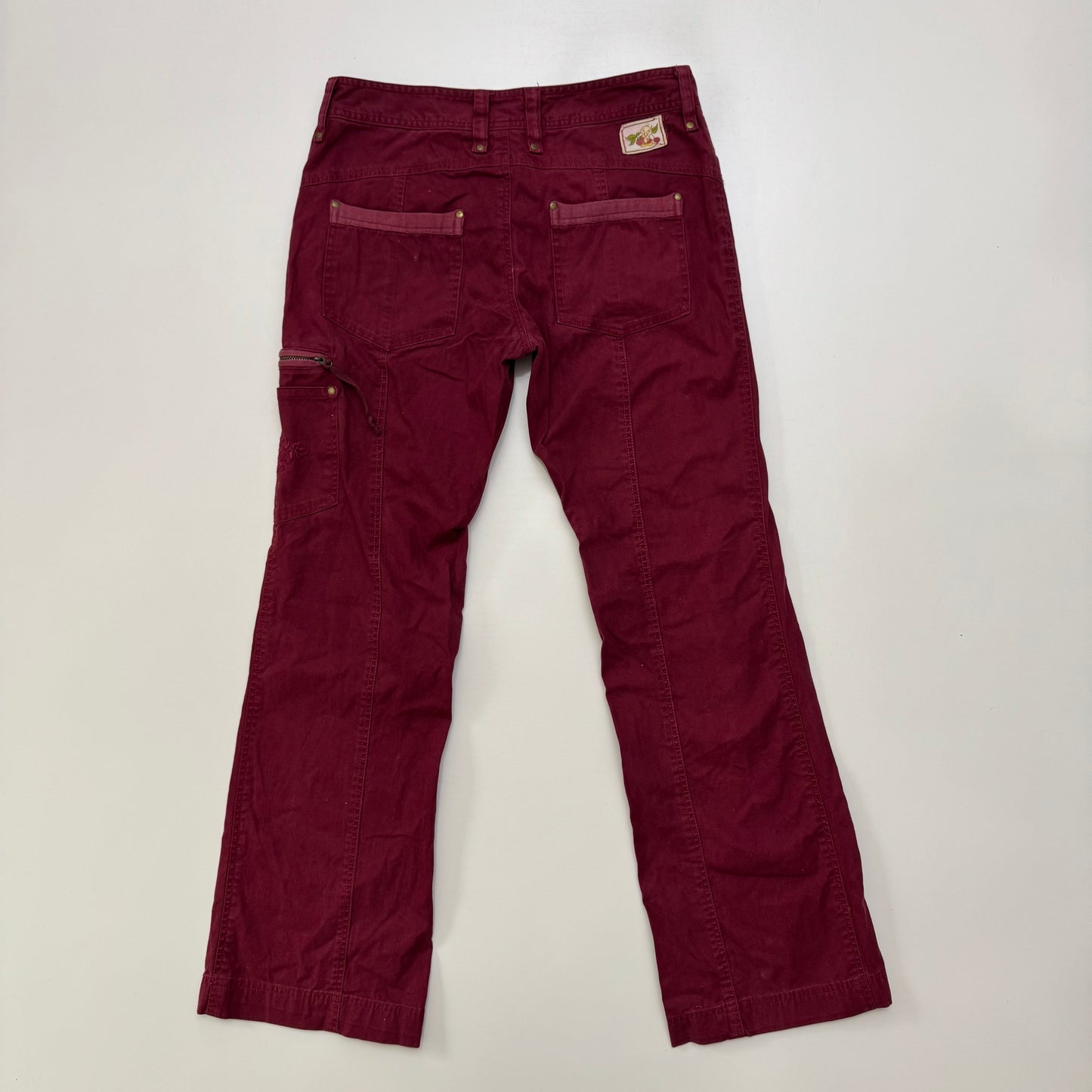 Red Cargo Pants
