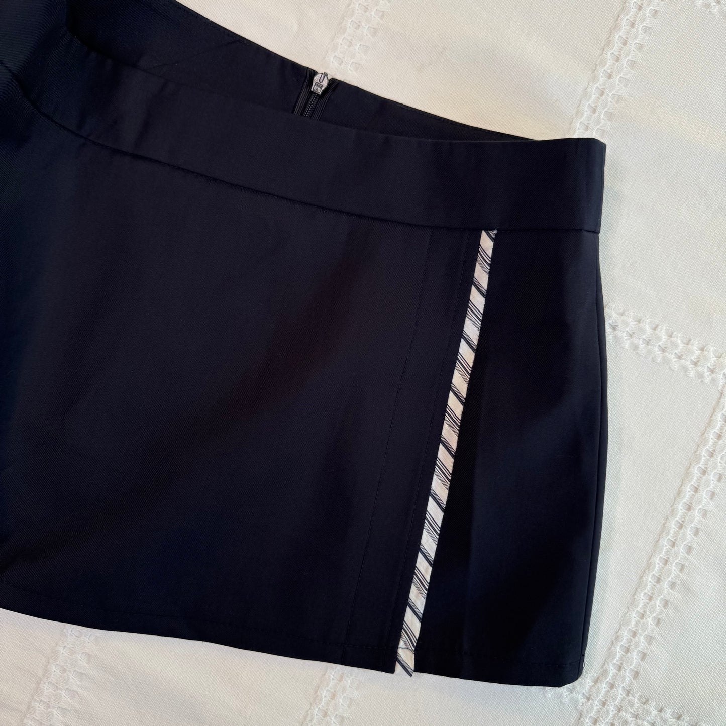 Navy Mini Skirt