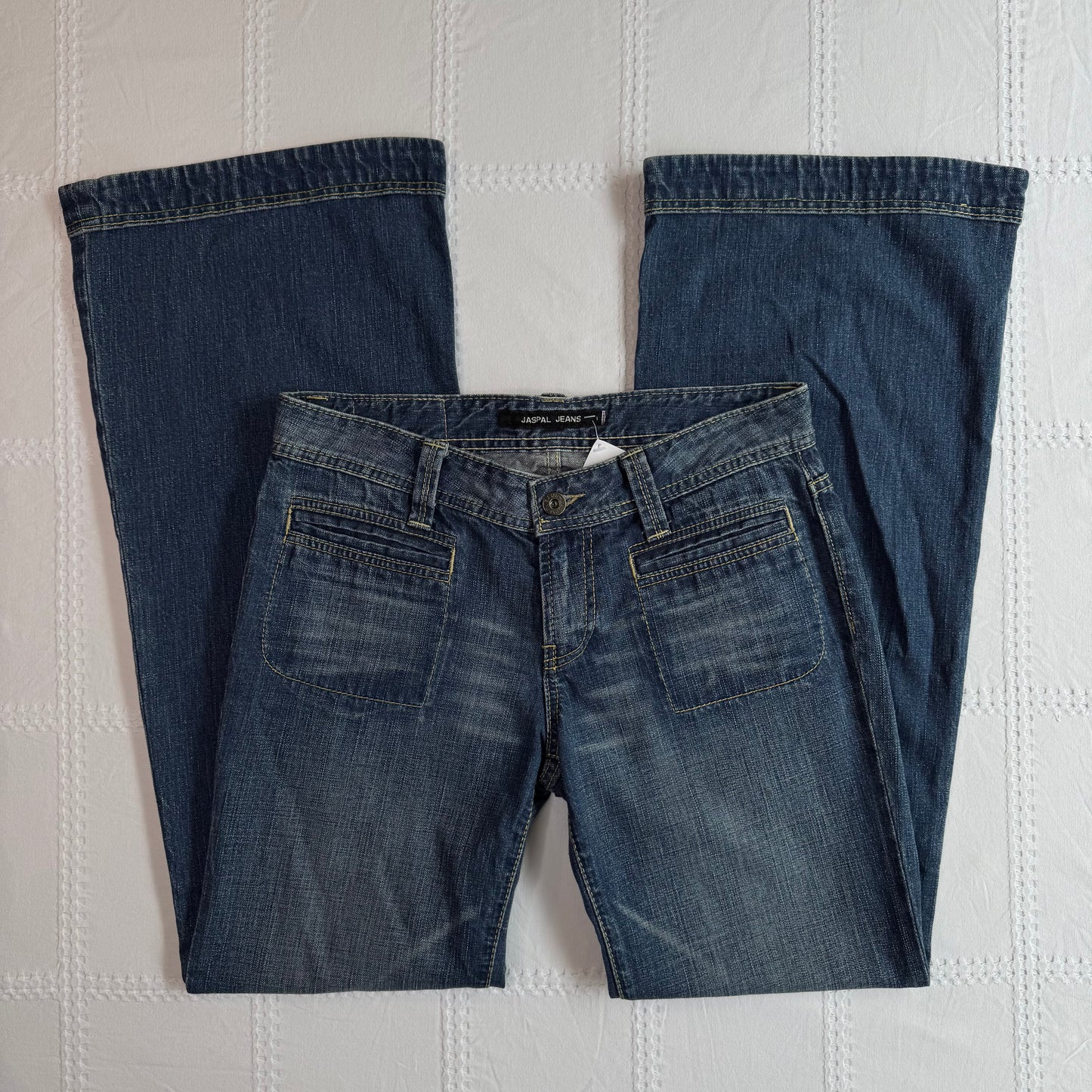 Low Rise Wide Leg Jeans