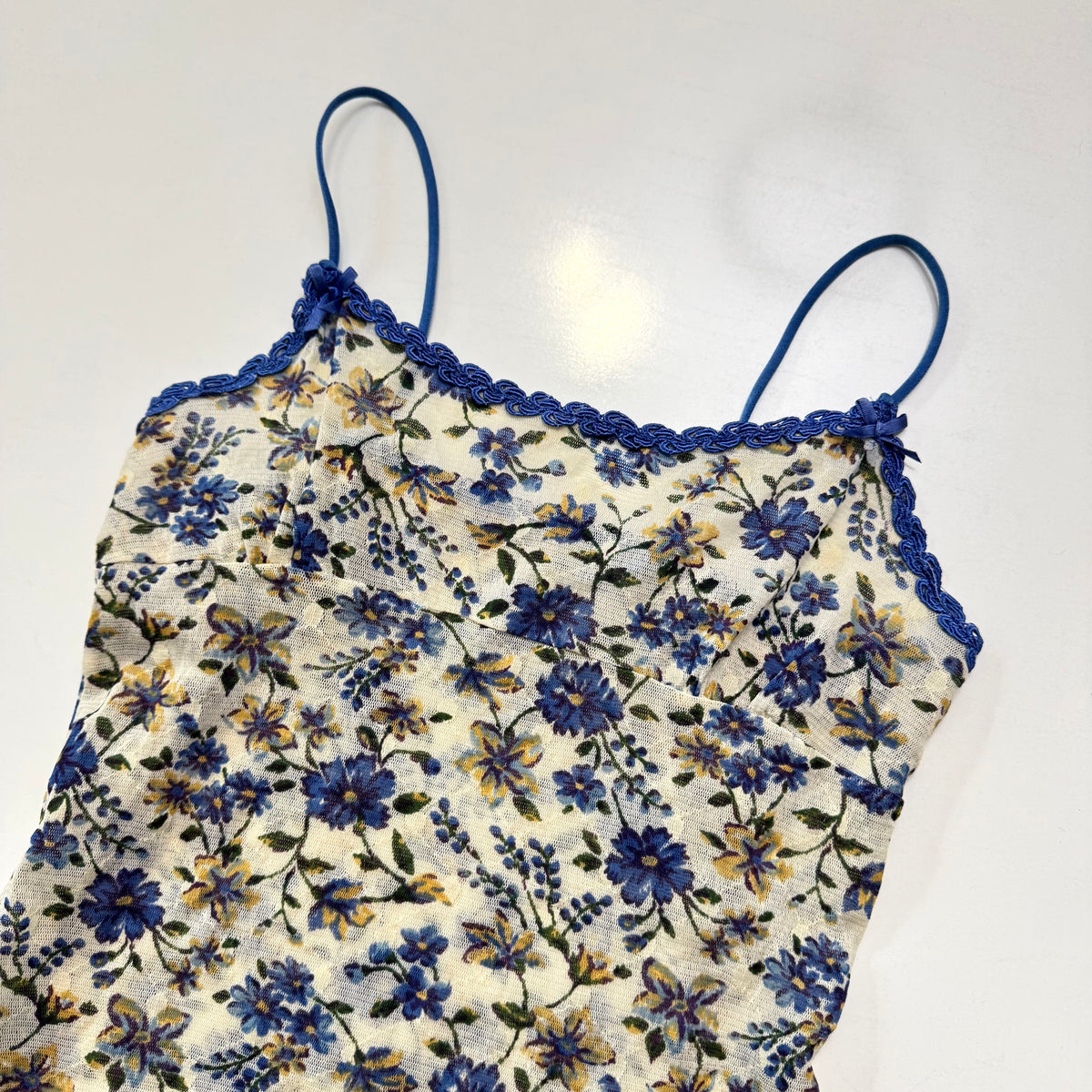 Floral Micro Mesh Cami