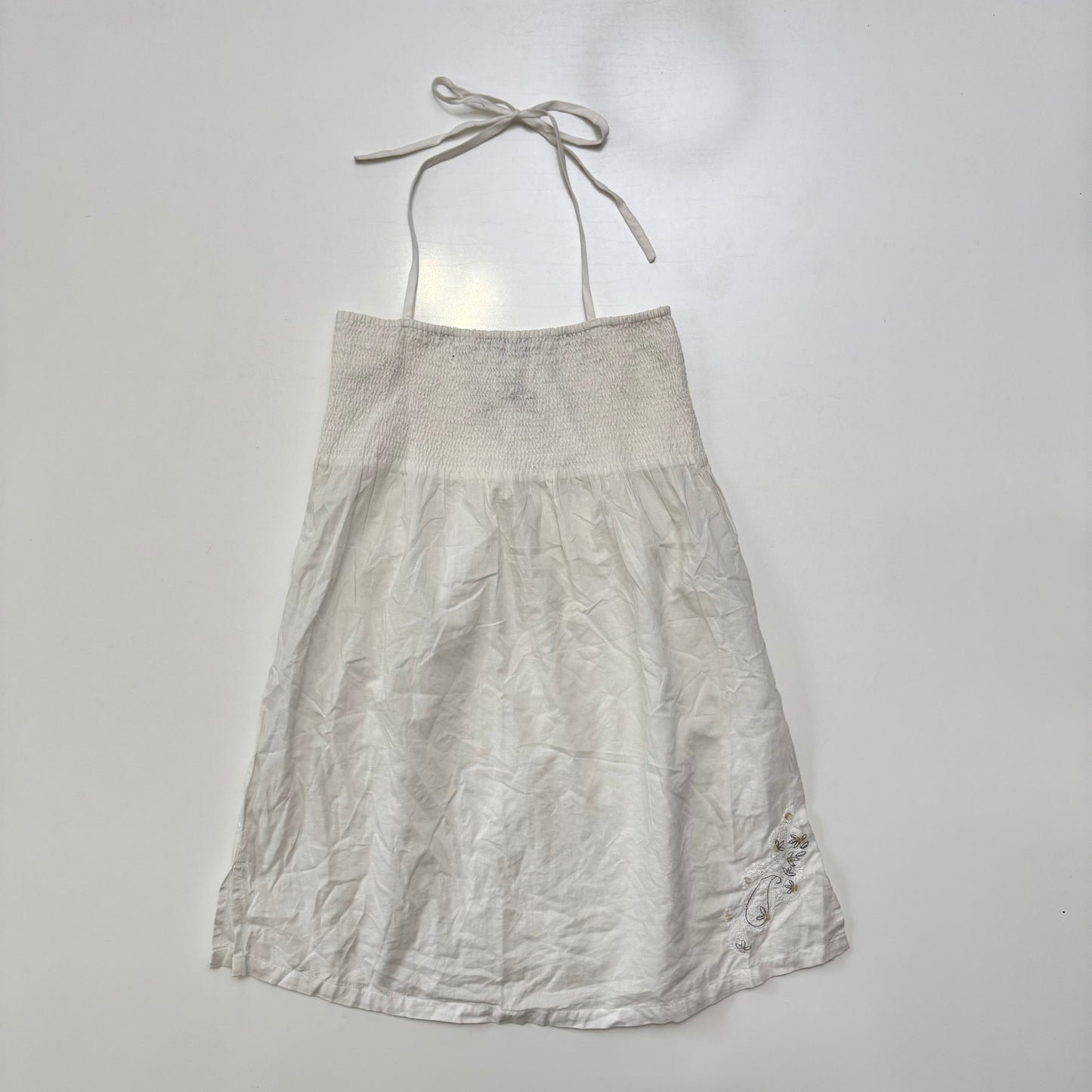 White Babydoll Halter