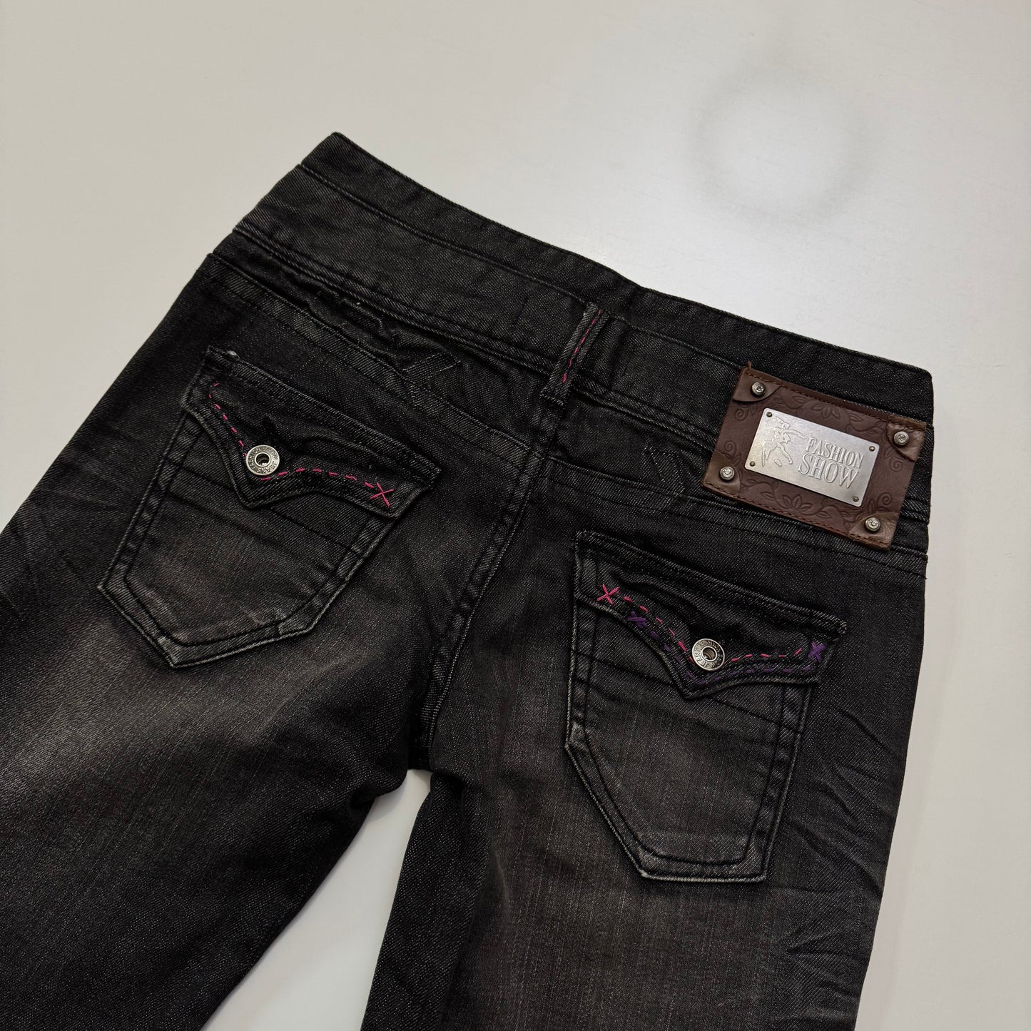 Low Rise Flare Jeans