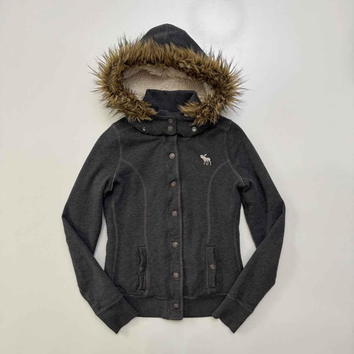 Abercrombie Fur Hood Jacket