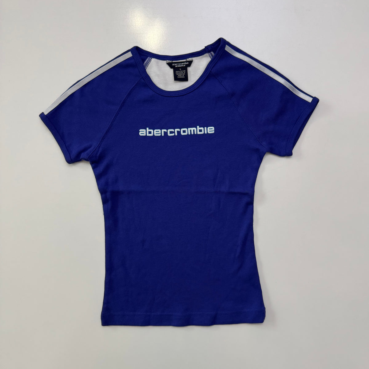 Blue Abercrombie Baby Tee