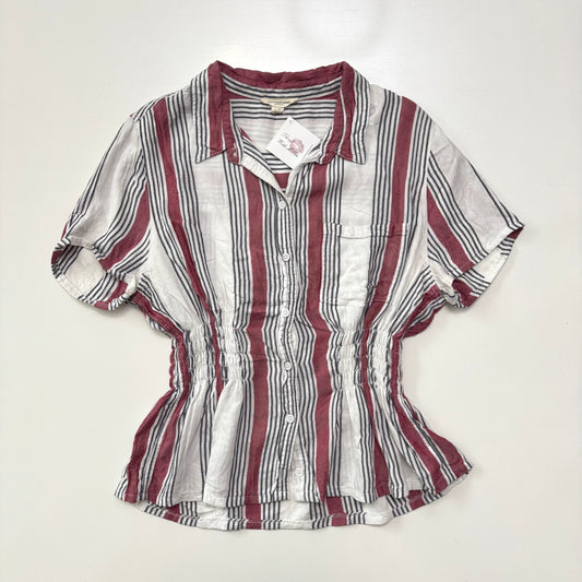 Stripe Cinched Shirt
