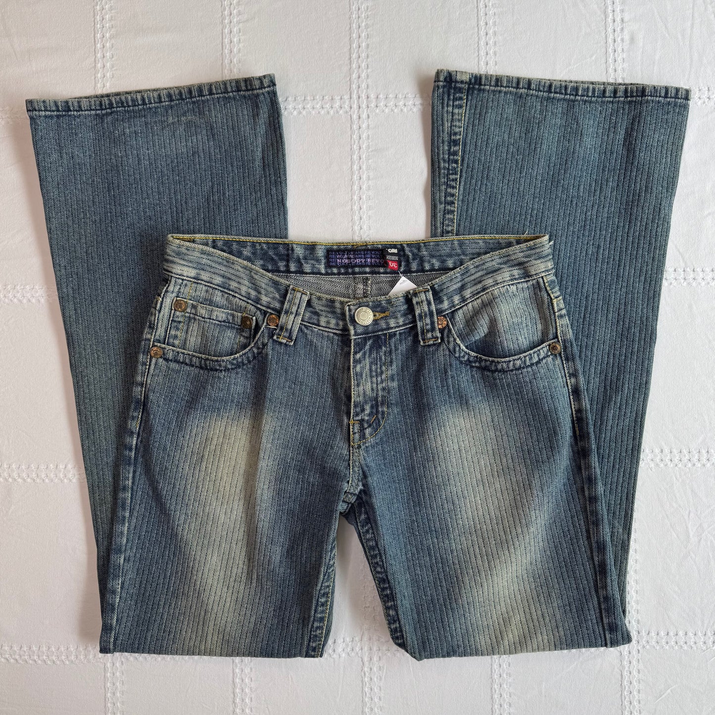 Low Rise Flare Jeans