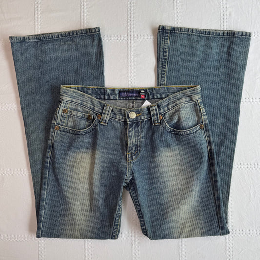 Low Rise Flare Jeans