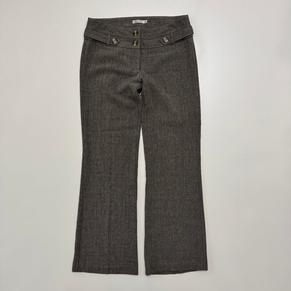 Low Rise Flare Trousers