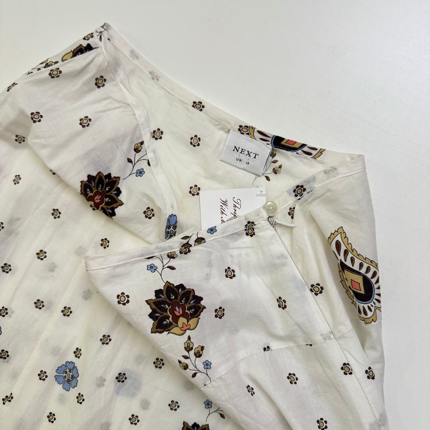 Patterned Maxi Skirt