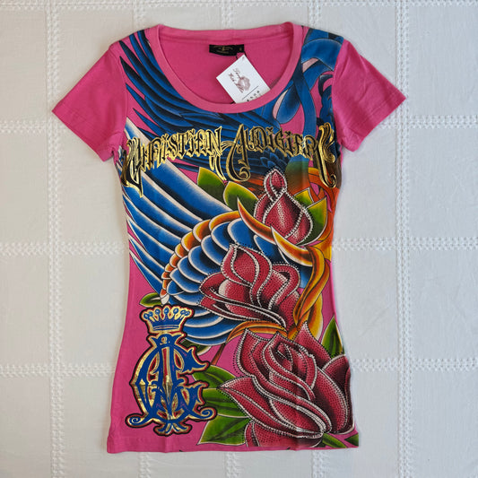 Christian Audigier Graphic Tee