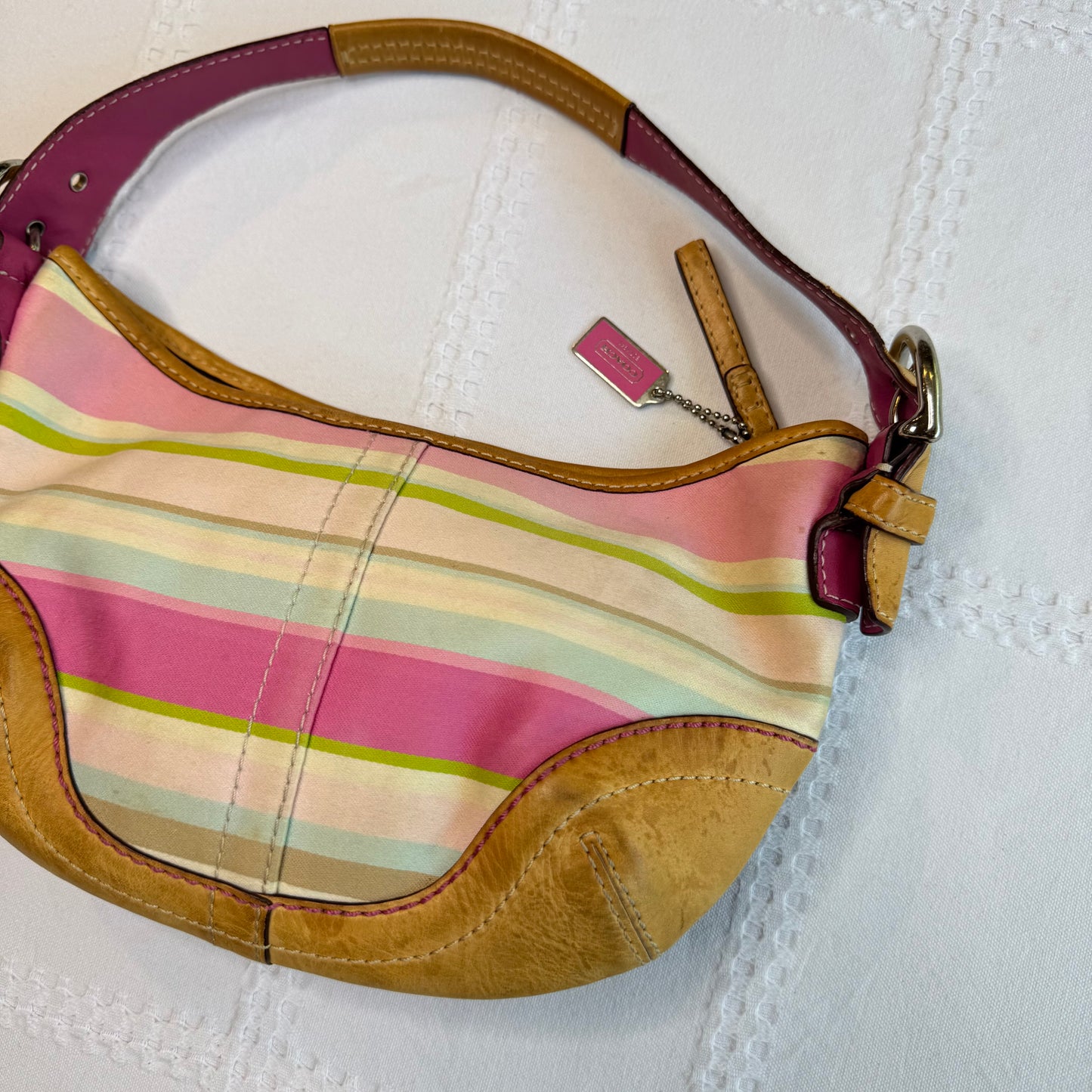 Coach Soho Stripe Shoulder Bag