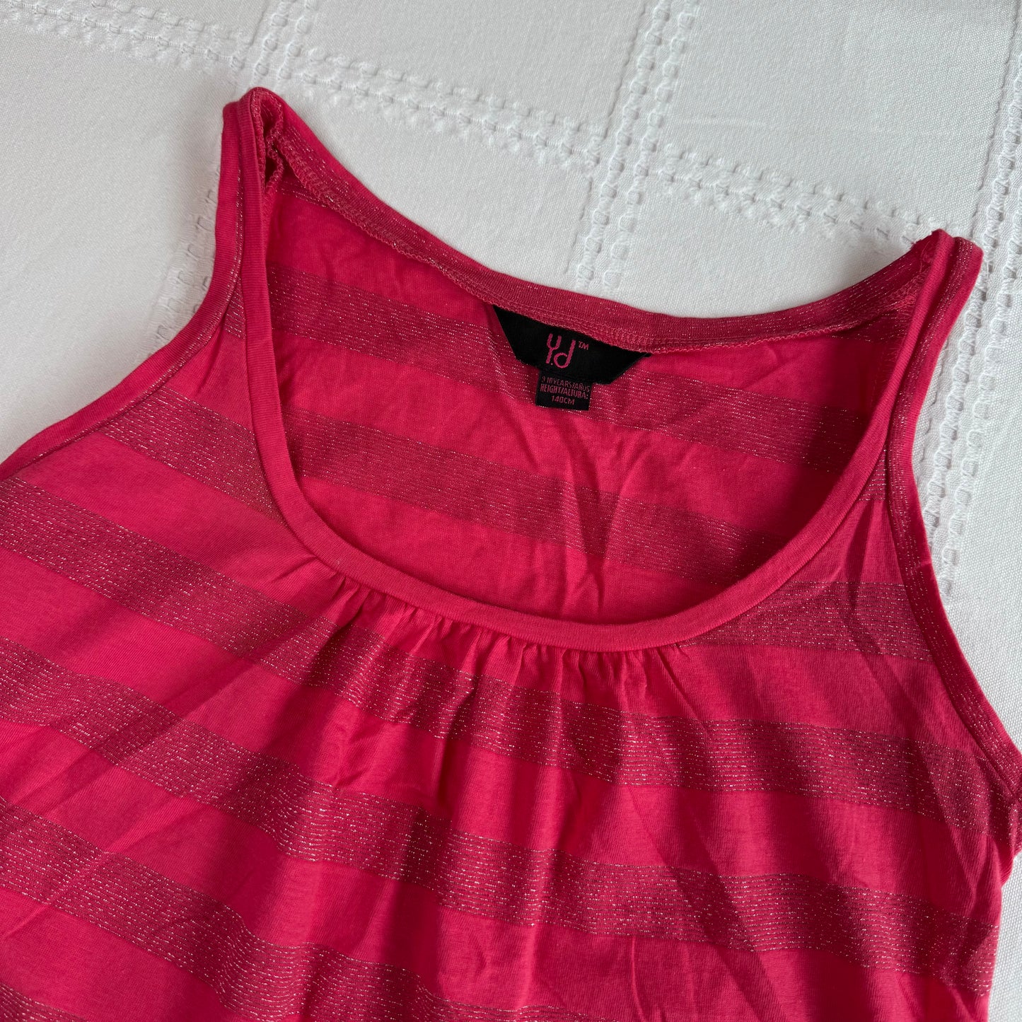 Pink Stripe Tank