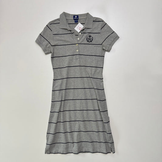 Grey Polo Mini Dress