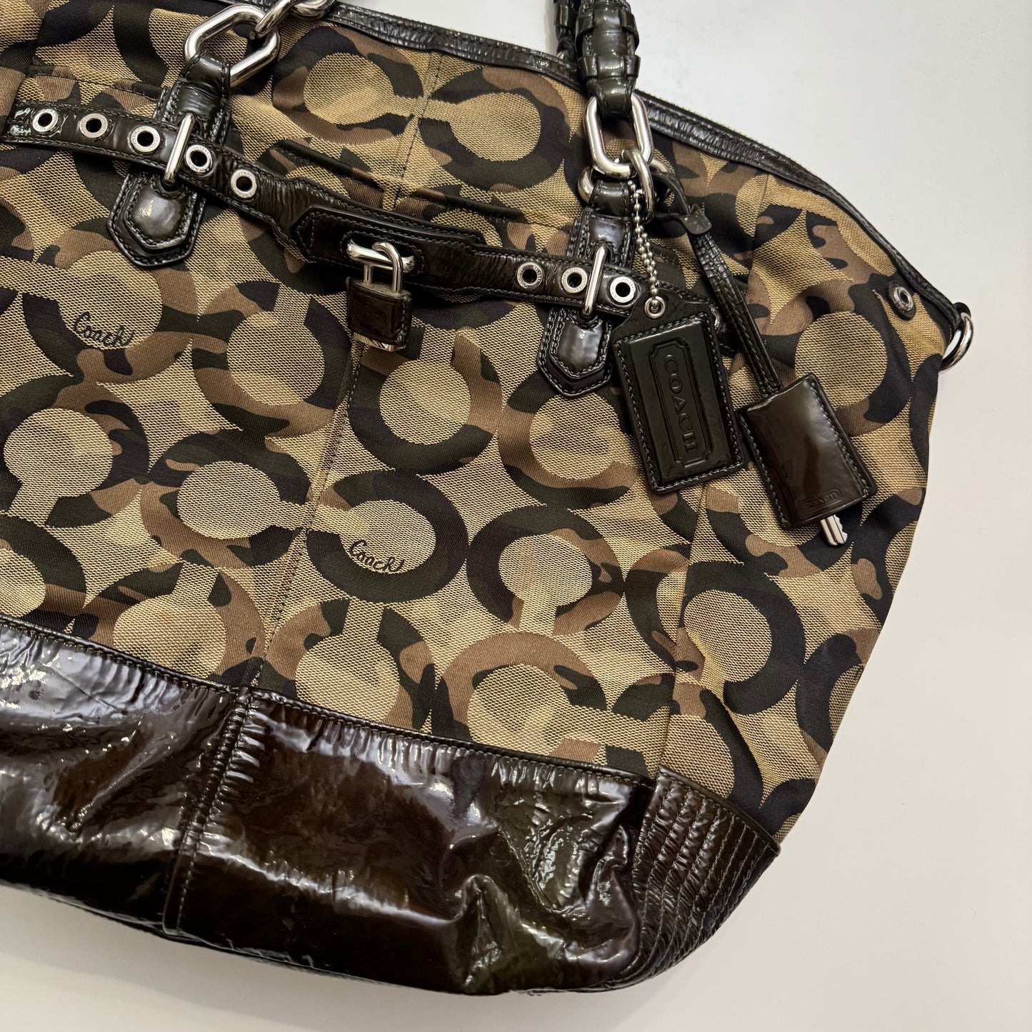 Coach Camo Tote