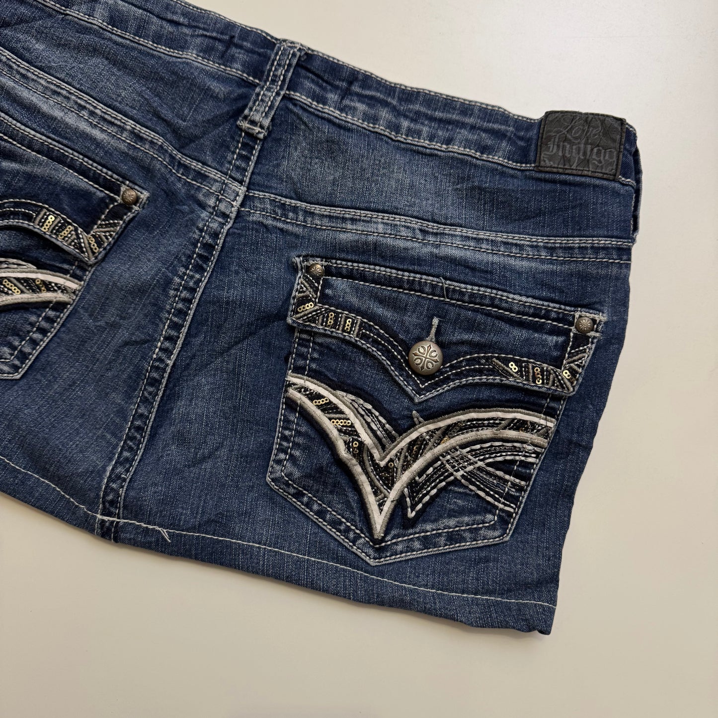 Love Indigo Denim Mini