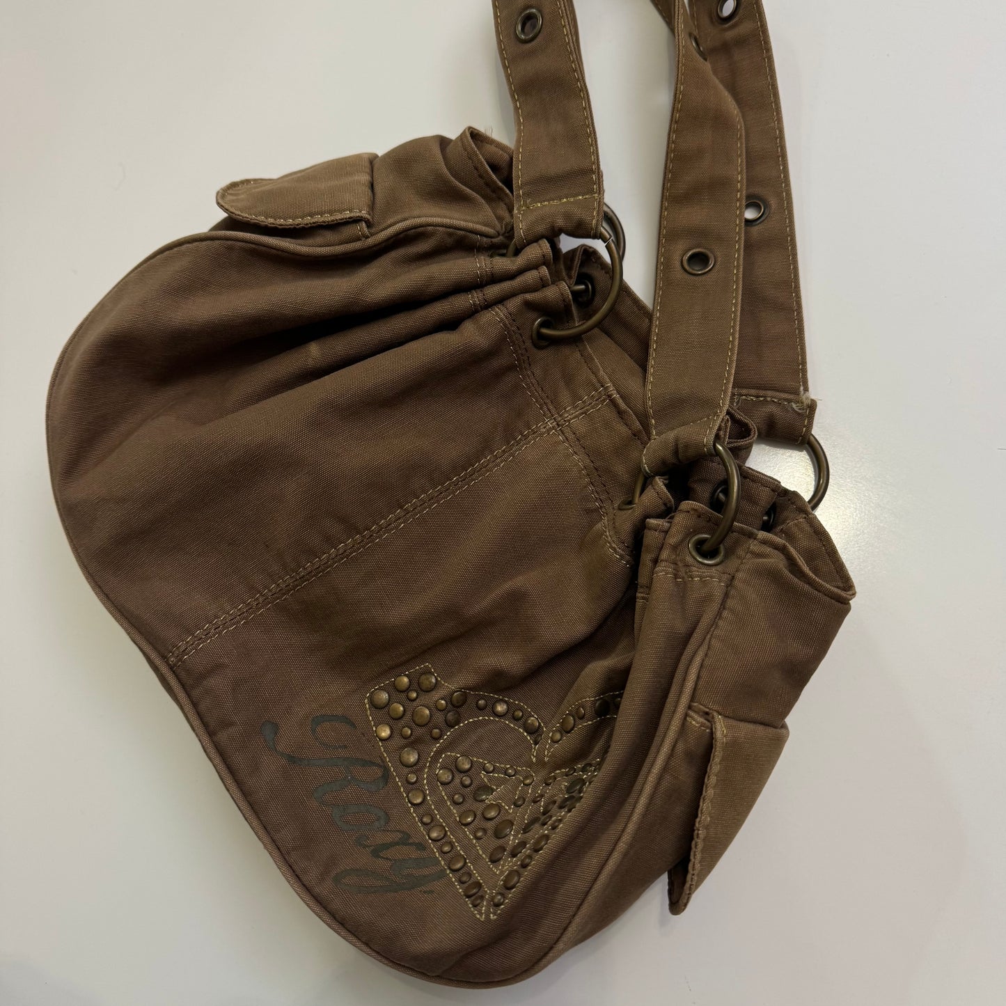 Roxy Brown Shoulder Bag