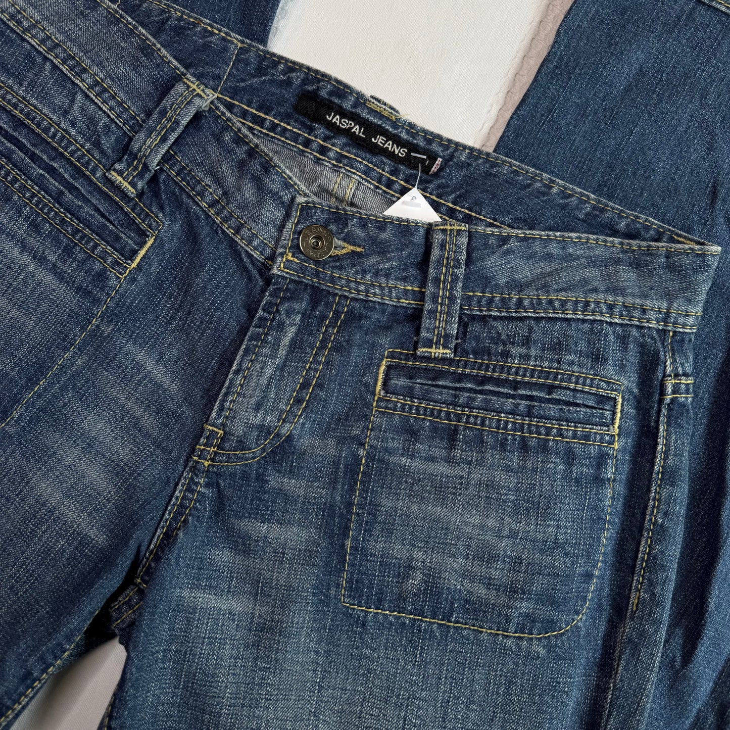 Low Rise Wide Leg Jeans