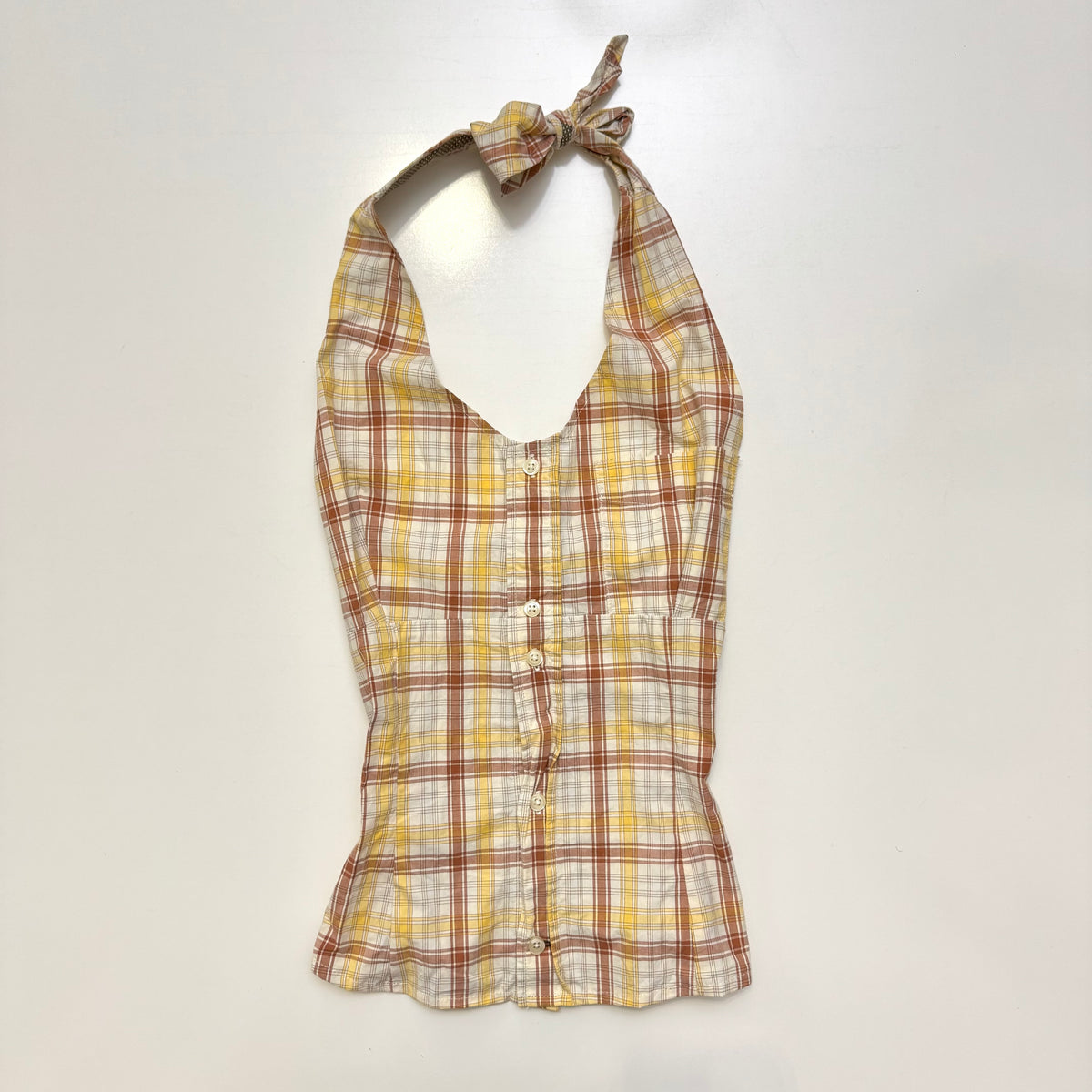 Plaid Halter