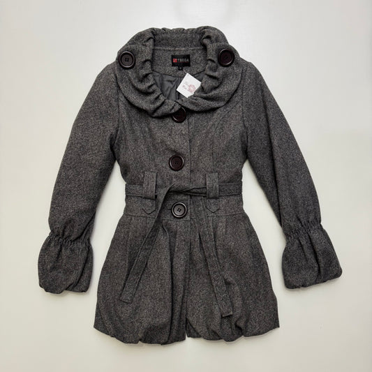 Bubble Hem Peacoat