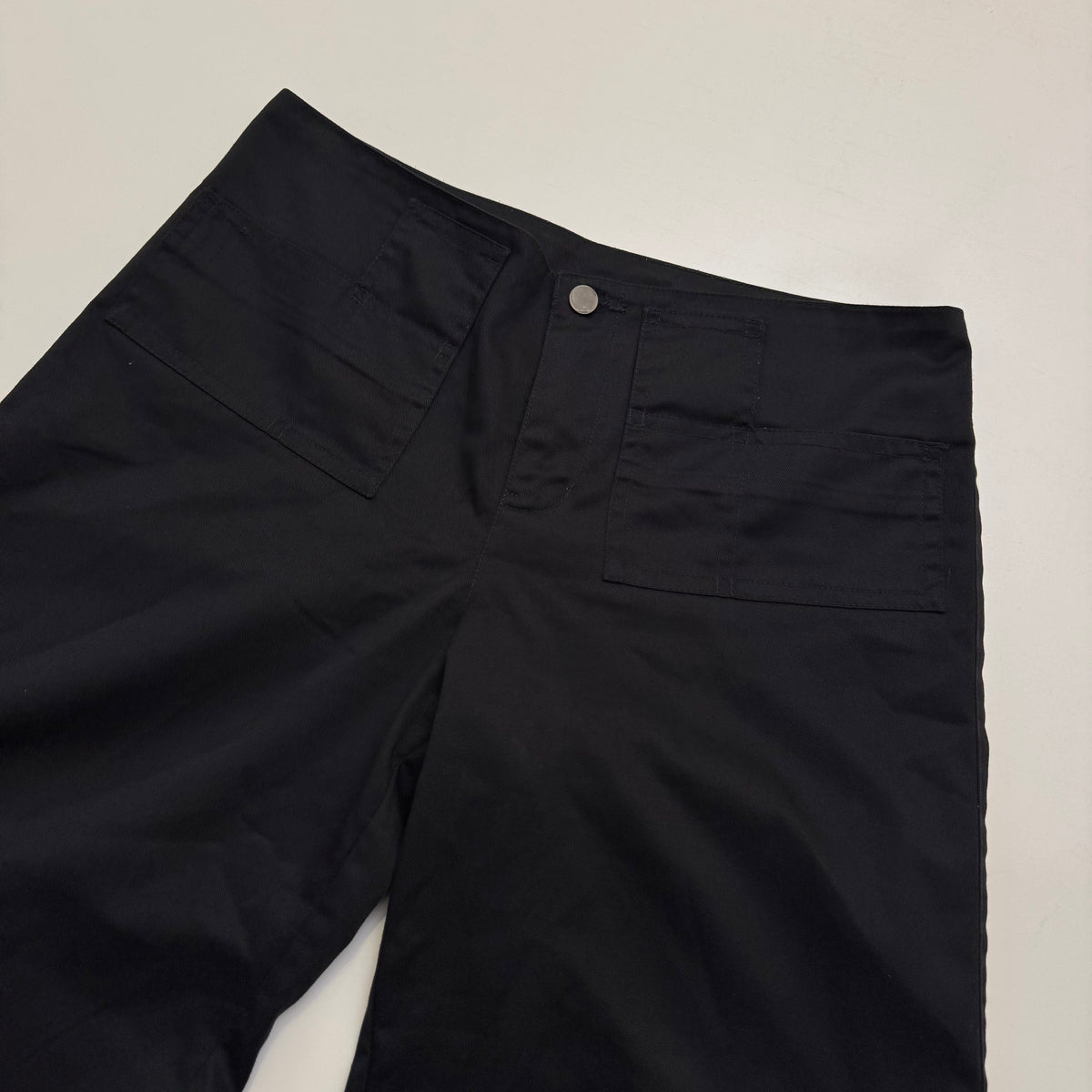 Black Wide Leg Trousers