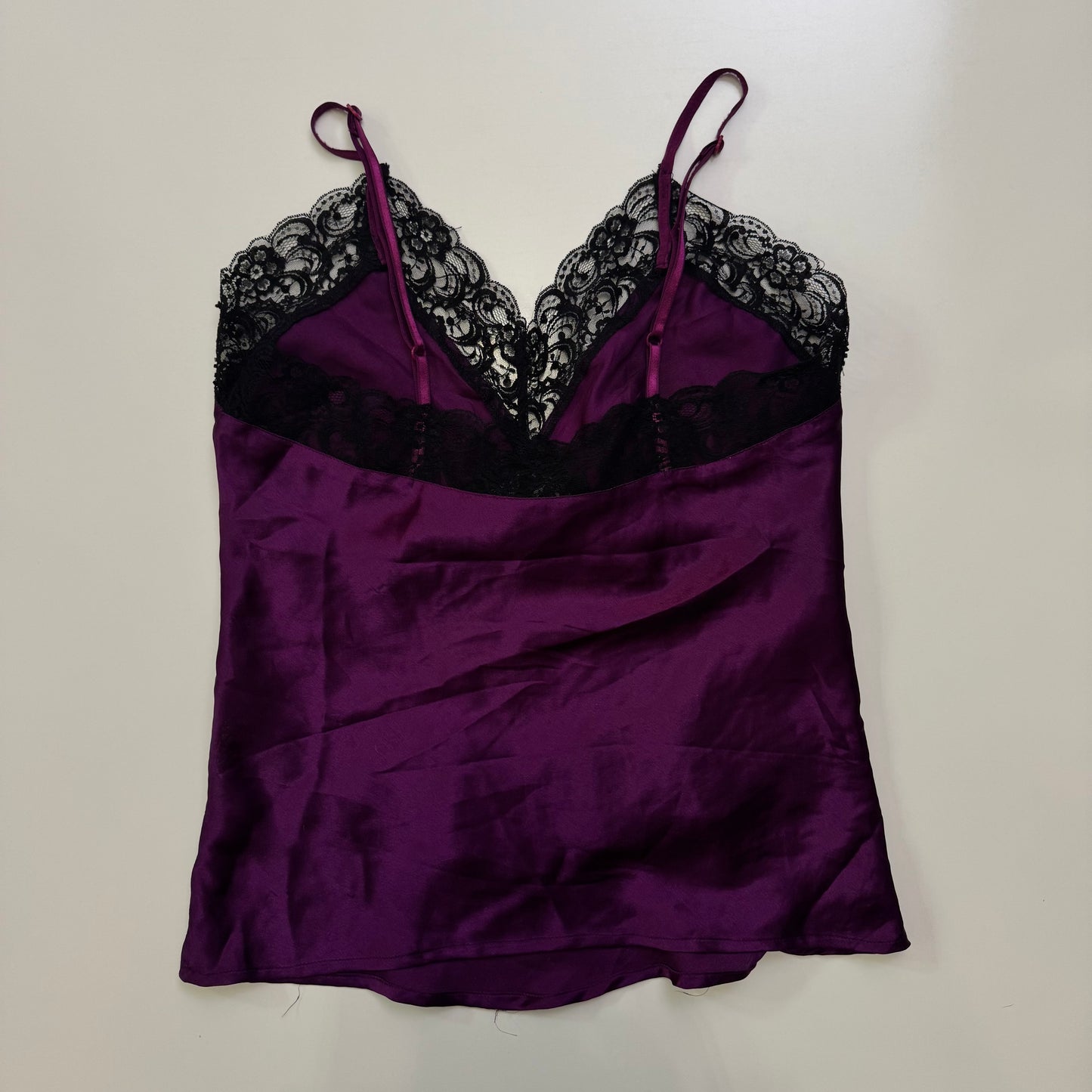 Purple Lace Trim Cami