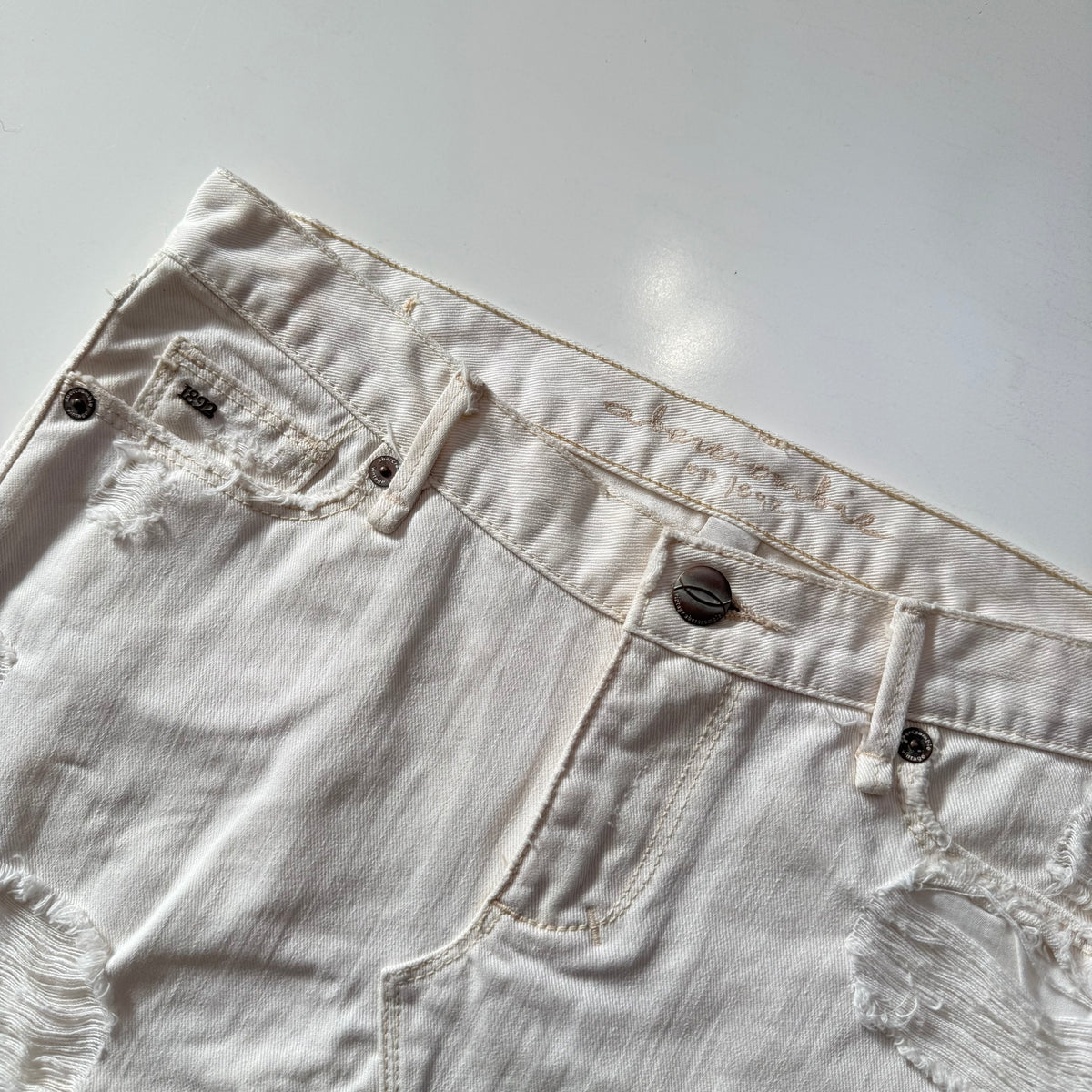 Abercrombie White Mini