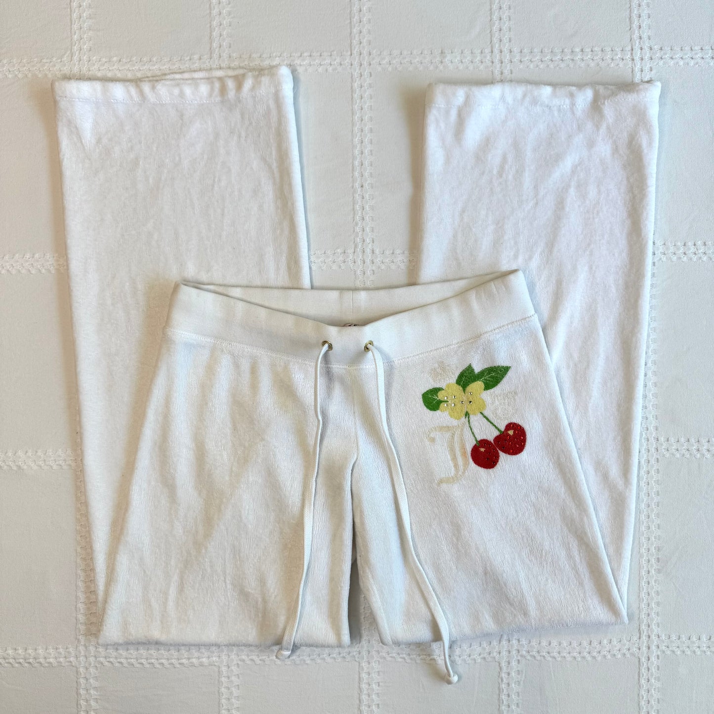 Juicy Couture Cherry Velour Pants