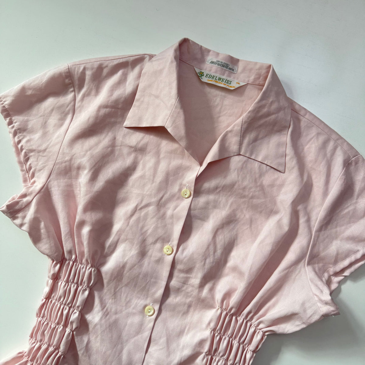 Pink Cinched Shirt