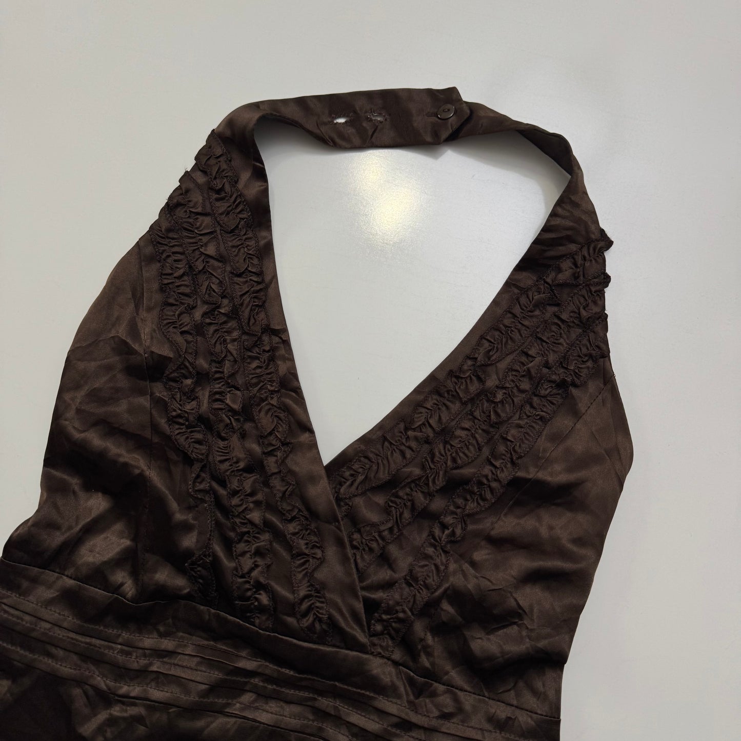 Brown Halter Top