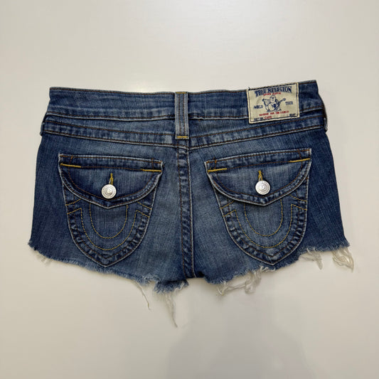 True Religion Denim Mini Shorts