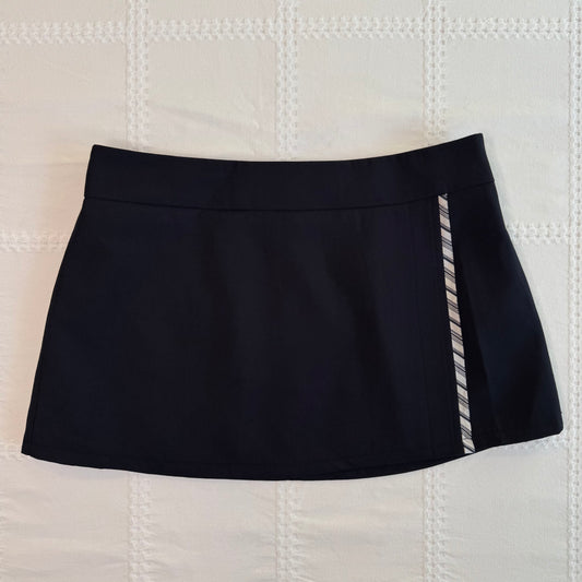 Navy Mini Skirt