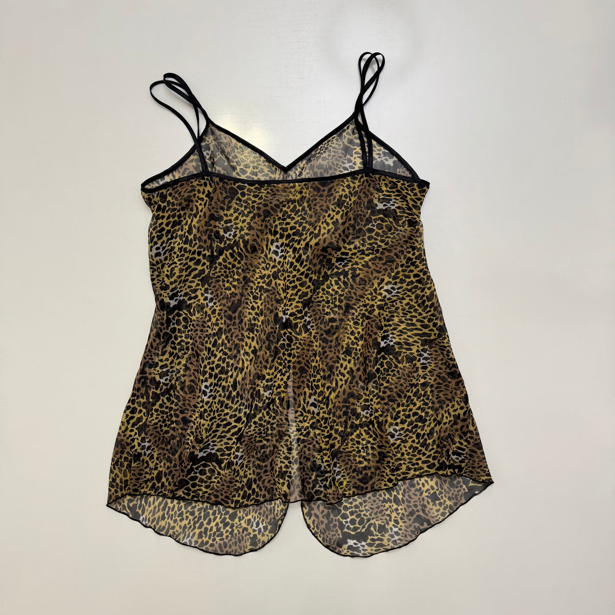 Cheetah Print Babydoll Cami